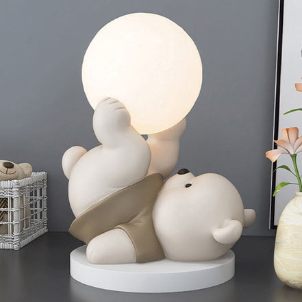LumoBear – Kompakte LED-Tischlampe mit Bärendesign