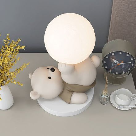 LumoBear – Kompakte LED-Tischlampe mit Bärendesign