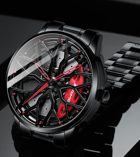 Veltrano Herren Armbanduhr mit sportlichem Design und rundem Zifferblatt