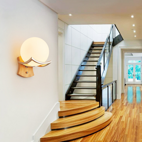 Lumetra Wandleuchte mit LED-Beleuchtung und abgerundetem Design