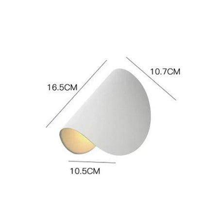 LumiGlow LED-Wandleuchte mit Farbwechsel und modernem Design