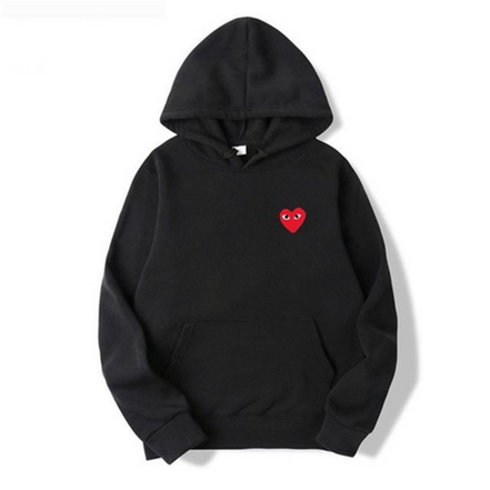 HeartBeat Hoodie – Unisex Kapuzenpullover mit Herzdetail