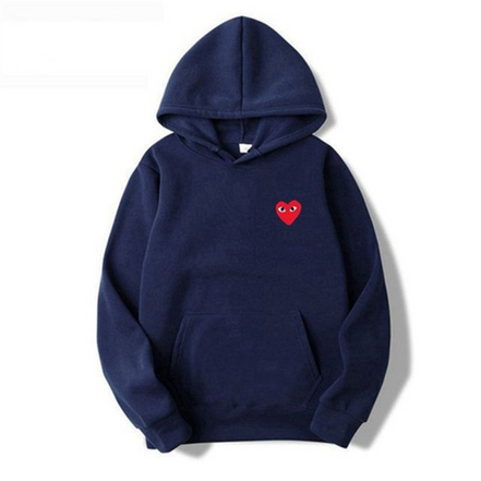 HeartBeat Hoodie – Unisex Kapuzenpullover mit Herzdetail