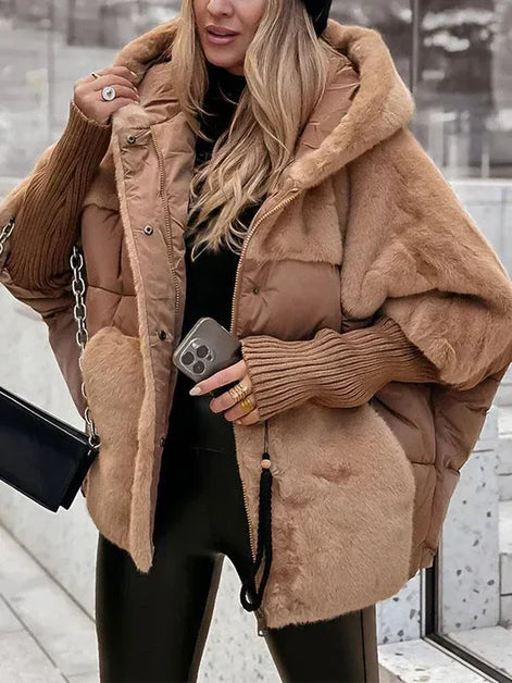 Inga Mantel – Winterjacke mit Kapuze und leichter Isolierung