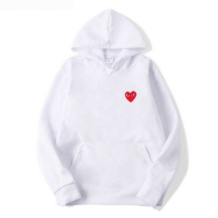 HeartBeat Hoodie – Unisex Kapuzenpullover mit Herzdetail