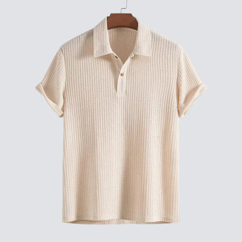 Tervano Herren Poloshirt mit Kurzarm und klassischem Kragen