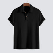 Tervano Herren Poloshirt mit Kurzarm und klassischem Kragen