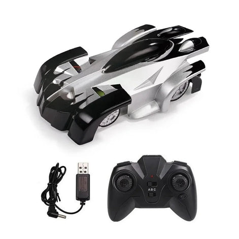 Skyvion RC Muurklim Auto met Afstandsbediening en 360° Rotatie