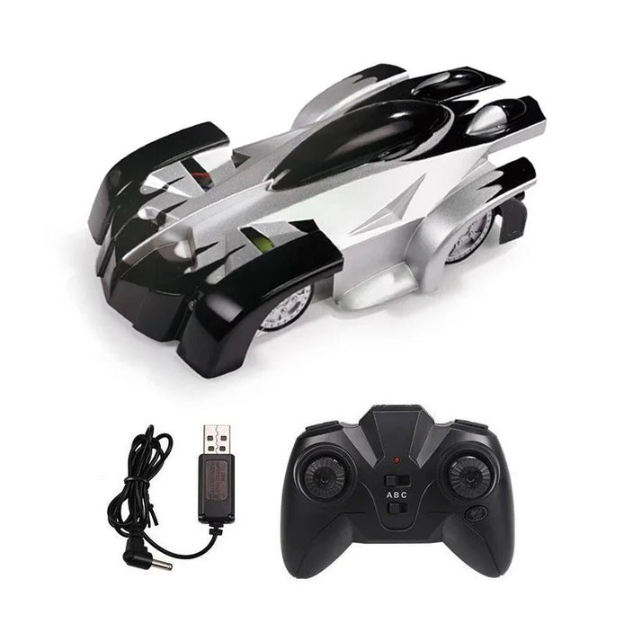 Skyvion RC Muurklim Auto met Afstandsbediening en 360° Rotatie