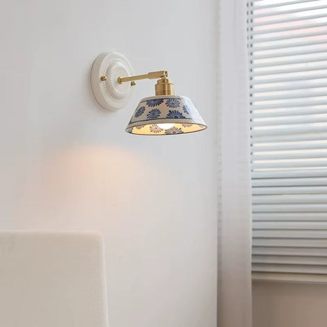 Ceravon LED Wandleuchte aus Keramik für Innenräume