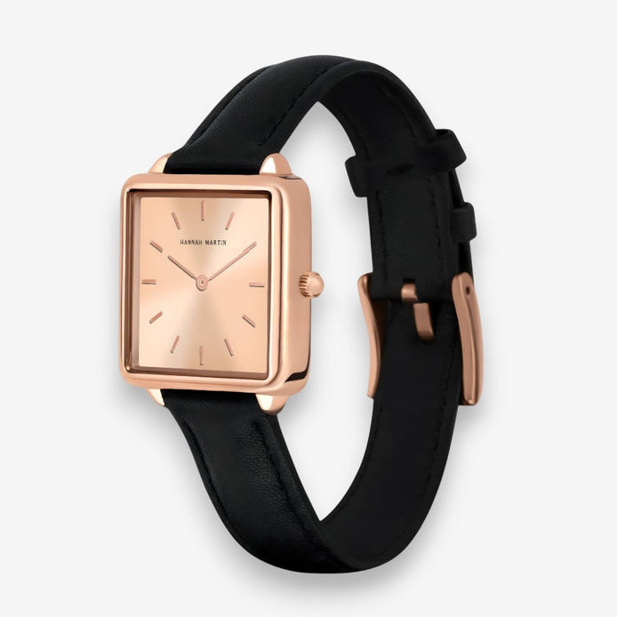 Damen Armbanduhr mit quadratischem Zifferblatt
