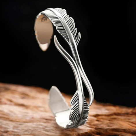 Lunaria Verstellbares Armband mit Blumenmotiv in Silberoptik