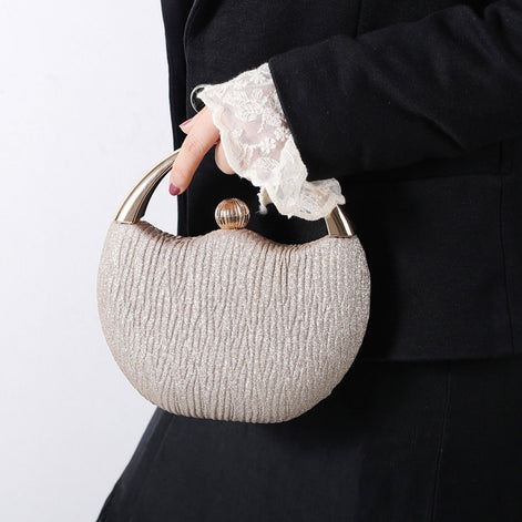 Valeria Clutch Tasche mit Reißverschluss und Handgelenkriemen
