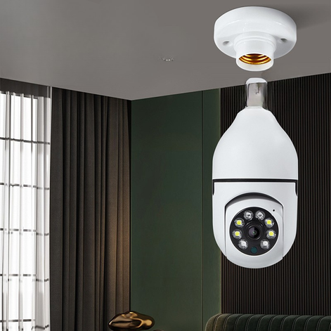 SecureView WLAN Überwachungskamera mit 360° Drehfunktion und Nachtsicht