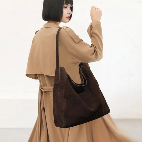 Carvina Umhängetasche – Crossbody Tasche mit Reißverschluss und verstellbarem Schulterriemen