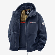 Herren Winterjacke mit Thermofutter und wasserabweisendem Material – Norvello