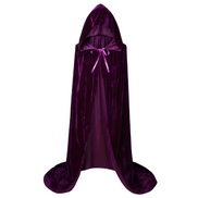 Lange Hexen-Cape mit Spitzhut für Kostümfeste – Ravena