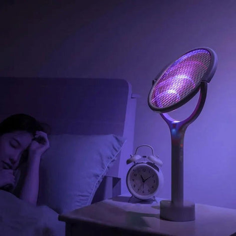InsectraFlex Pro – Wiederaufladbares Insekten-Racket mit verstellbarem Rahmen