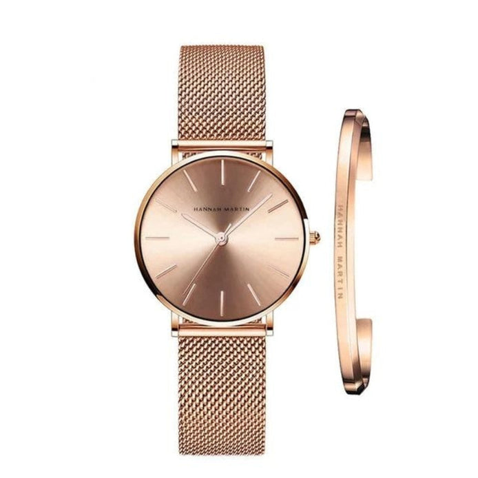 Miavelle Damen Uhrenset mit passendem Armband