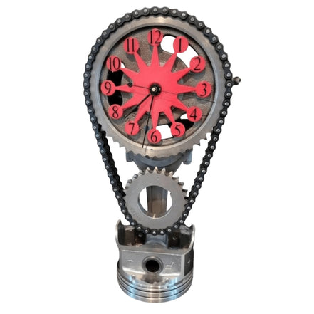 MechaTime – Wanduhr mit industriellem Zahnrad-Design