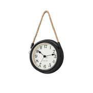 Norvian Wanduhr mit Quarzwerk und abgerundetem Design – dekorative Uhr