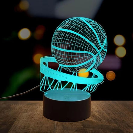 Orballa LED Tischlampe mit Basketball-Design