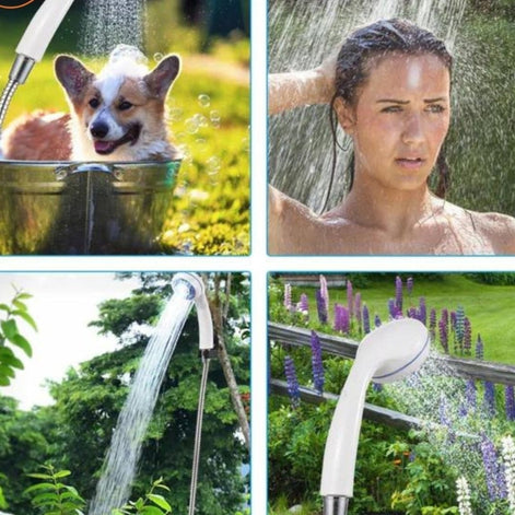 Hydrano Campingdusche – tragbare Dusche mit USB-Betrieb und Wasserpumpe