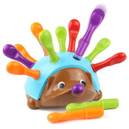 Hedoro Kinder Lernspielzeug Igel mit Steckstiften