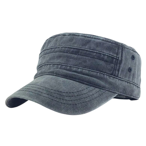 Alfonsor Cadet Cap mit verstellbarem Verschluss und breitem Schirm