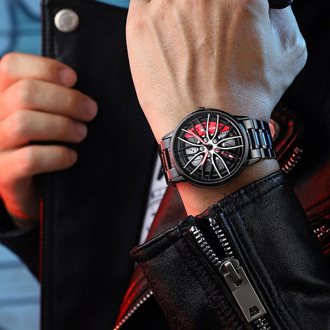 Veltrano Herren Armbanduhr mit sportlichem Design und rundem Zifferblatt