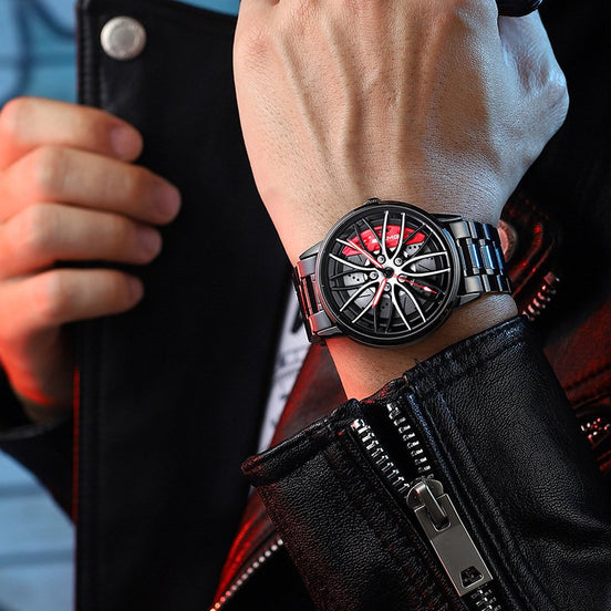 Veltrano Herren Armbanduhr mit sportlichem Design und rundem Zifferblatt