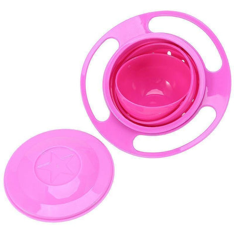 OrbitSnack Kinder-Snackschale mit Drehmechanismus
