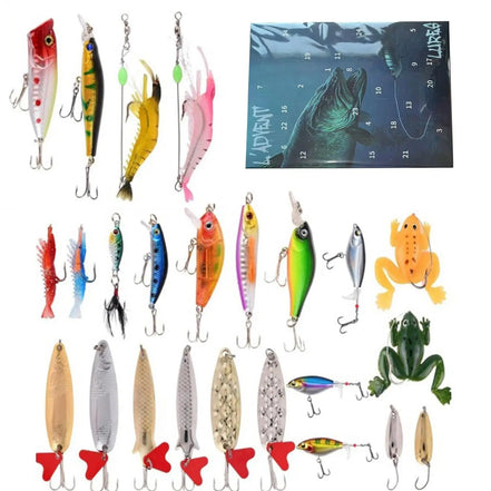 2025 Fischereikalender Mit 24 Ködern – Adventsüberraschungen Für Anglerfreunde 3