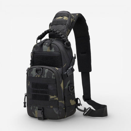 Virella Schultertasche aus Nylon mit verstellbarem Gurt und Reißverschluss