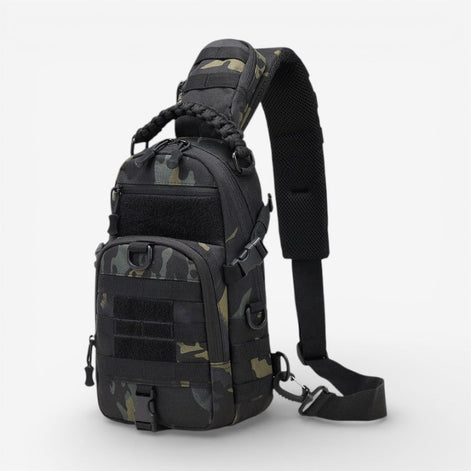 Virella Schultertasche aus Nylon mit verstellbarem Gurt und Reißverschluss