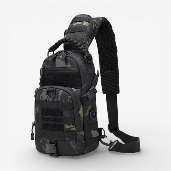 Virella Schultertasche aus Nylon mit verstellbarem Gurt und Reißverschluss
