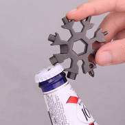 18-in-1 Multifunktionsschlüssel in Schneeflockenform – Hexavaro