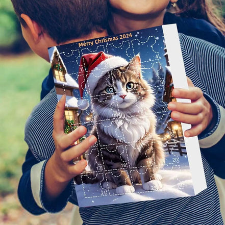 2D Katzen Adventskalender – Entdecken Sie Festliche Freude Mit 24 Versteckten Ornamenten 2