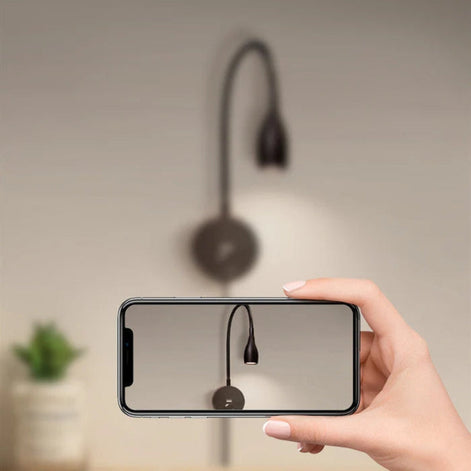 Lichtora LED-Wandleuchte mit verstellbarem Kopf