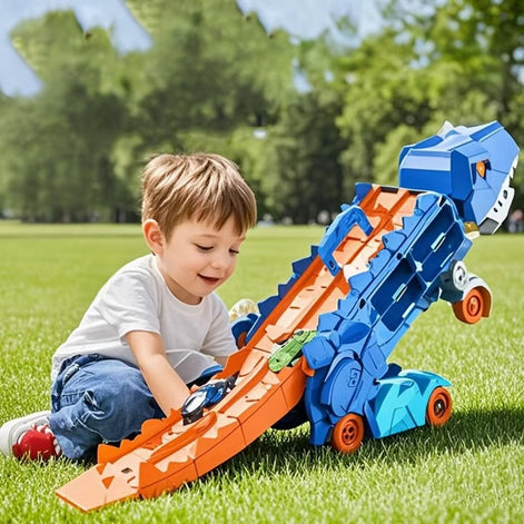 Veltrion Kinder Transformationsspielzeug Auto Dinosaurier