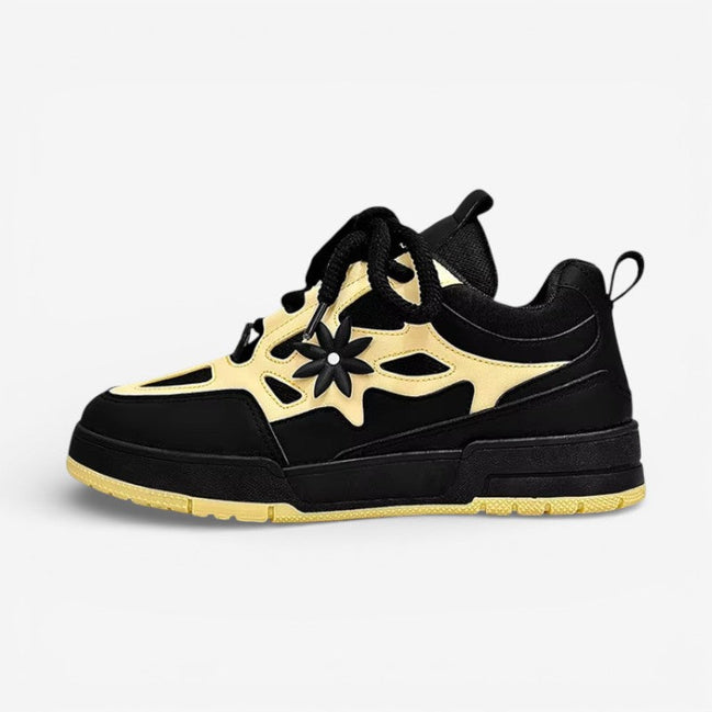 Naviro Herren Sneaker mit Schnürung