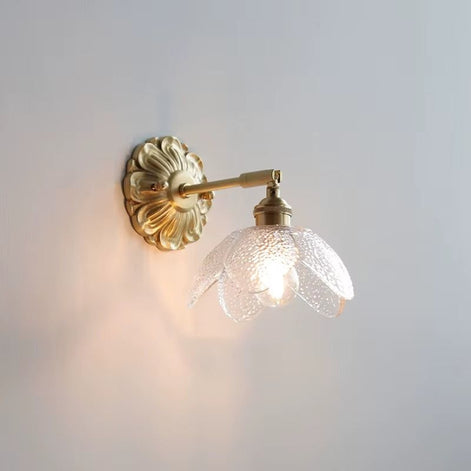 Lumero LED Wandleuchte aus Kupfer mit dekorativem Design