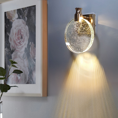 Orbivara LED Wandleuchte mit runder Form für Innenräume