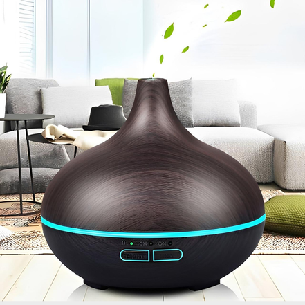 Tragbarer Aroma Diffuser mit LED Licht und Fernbedienung – Novalis