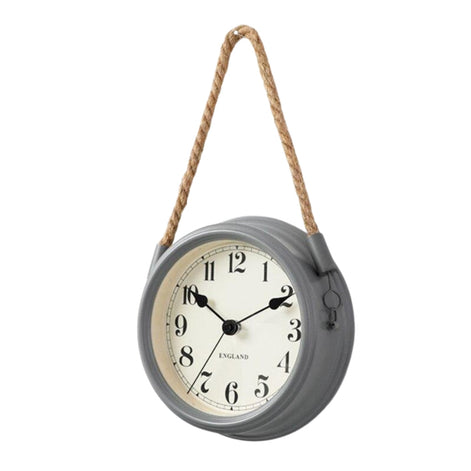 Norvian Wanduhr mit Quarzwerk und abgerundetem Design – dekorative Uhr