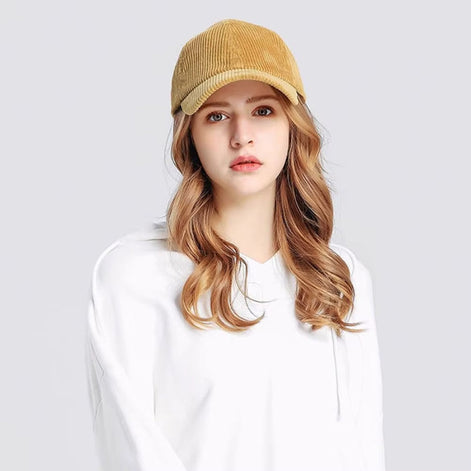 Ameliora Damen Baseball Cap aus Cord