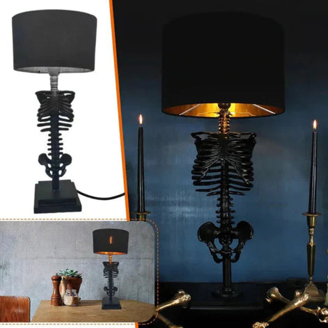Skelevia Tischleuchte mit Skelettdesign – LED Lampe für dekorative Innenbeleuchtung