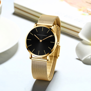 Orlissia Damen Armbanduhr mit Mesh-Armband
