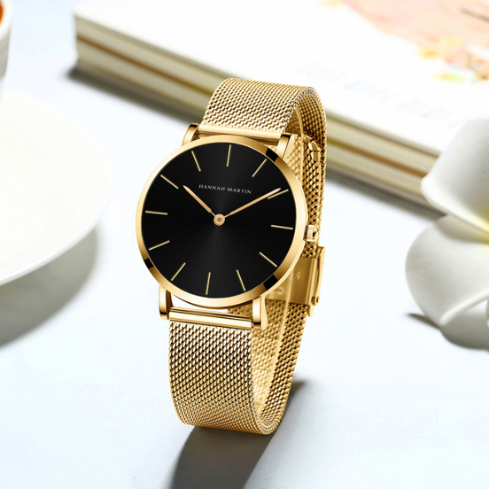 Orlissia Damen Armbanduhr mit Mesh-Armband