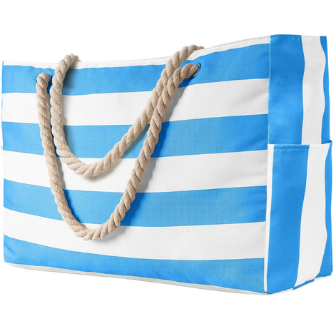 Lilavena Damen Shopper mit Reißverschluss